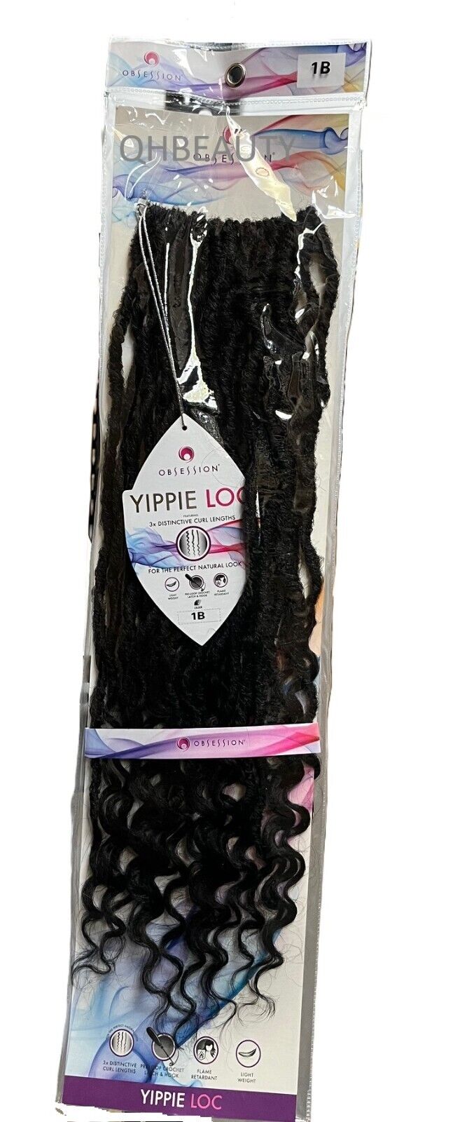 Obsession Synthetic Crochet Long Curly Braid Hair Extension - Yippie Loc