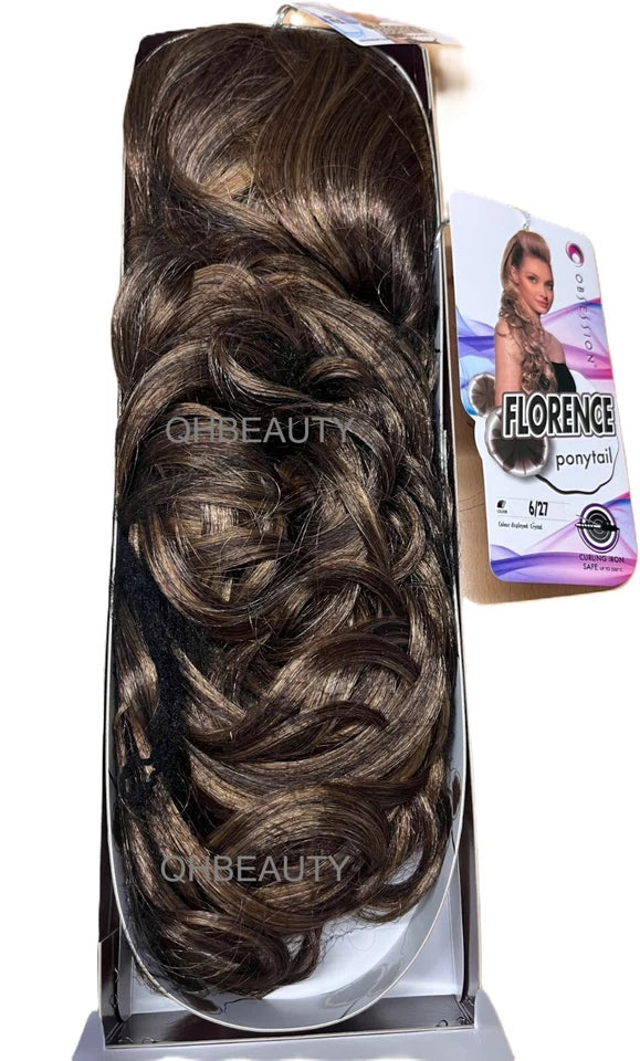 Obsession Synthetic Drawstring Curly Long Hair Ponytail- FLORENCE