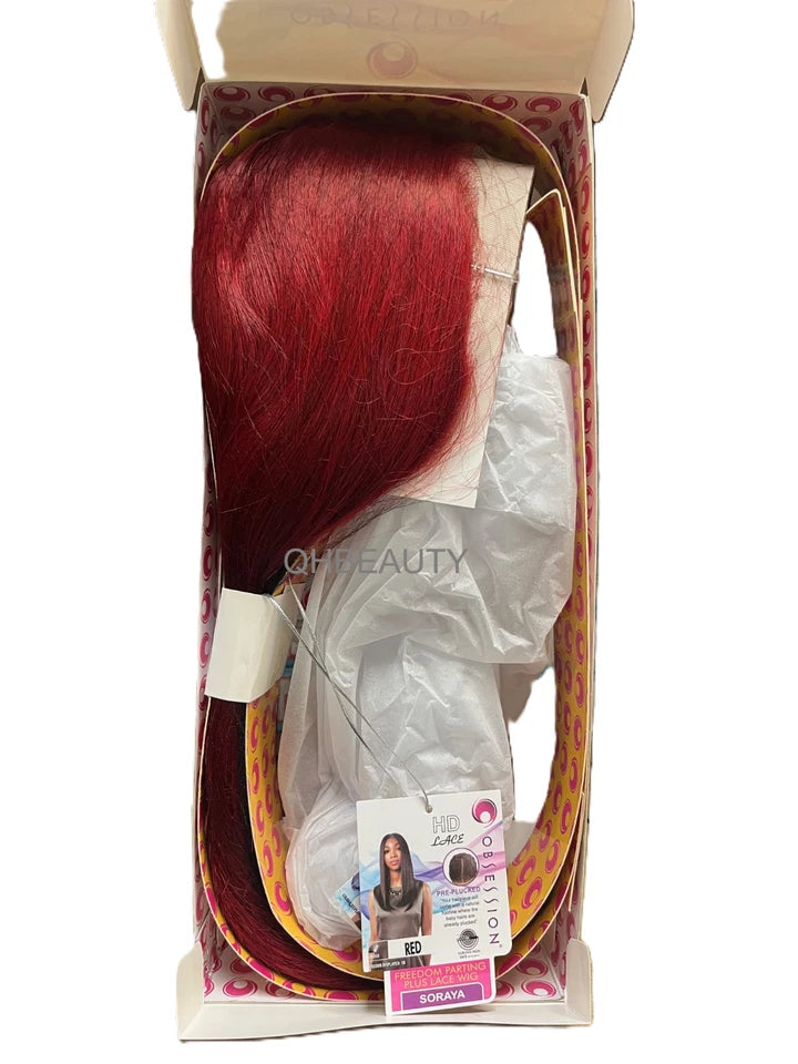 Obsession Synthetic Freedom Parting Plus HD Lace Straight Hair Wig - SORAYA