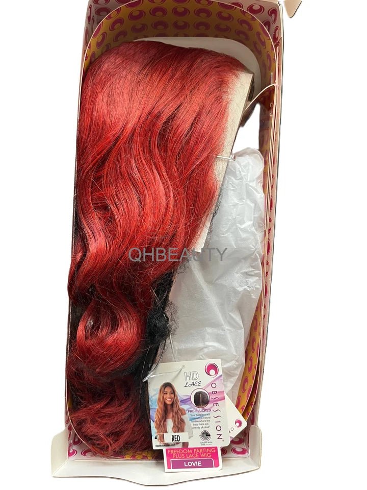 Obsession Synthetic Freedom Parting Plus HD Lace Body Wave Hair Wig - LOVIE