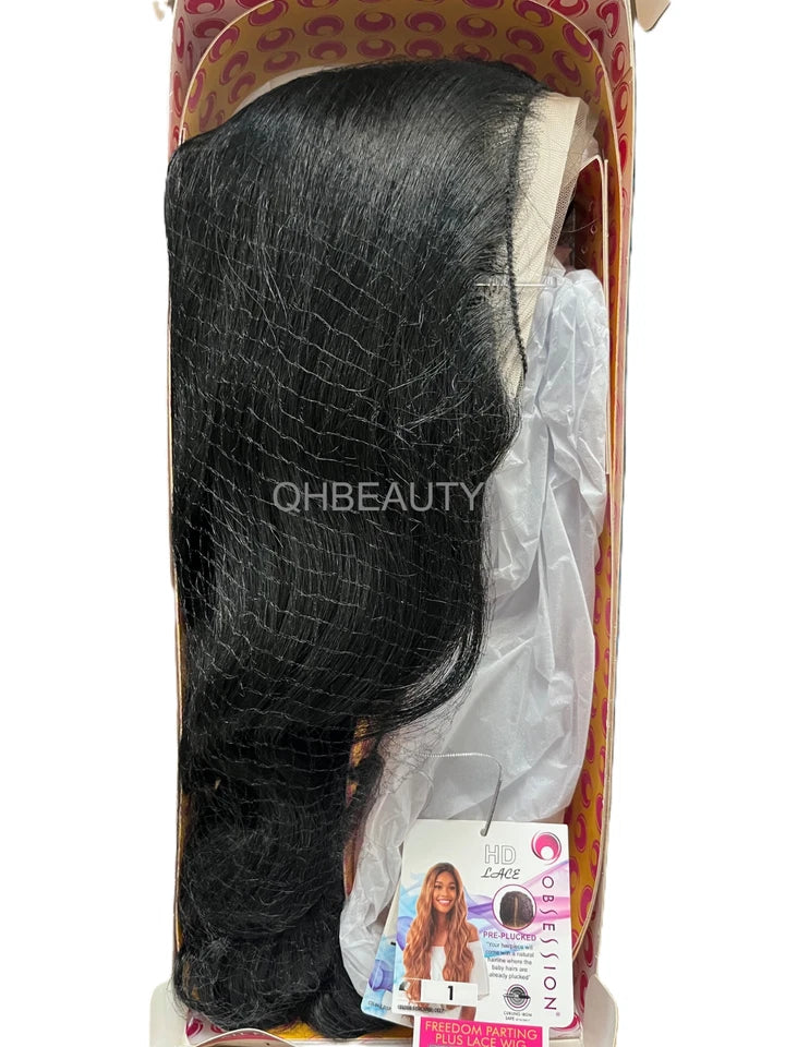 Obsession Synthetic Freedom Parting Plus HD Lace Body Wave Hair Wig - LOVIE