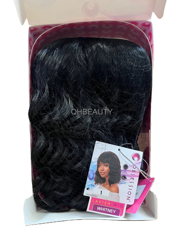Obsession Synthetic Lavish 100 % Hand Tied Hair Wig - WHITNEY