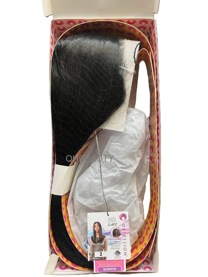 Obsession Synthetic Freedom Parting Plus HD Lace Straight Hair Wig - SORAYA