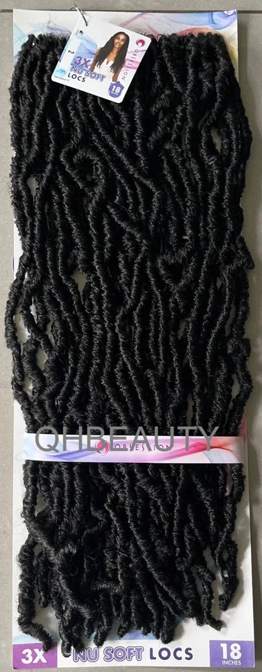Obsession Synthetic Crochet Pre Looped Braid Hair Extension - NU LOCS 18 INCH