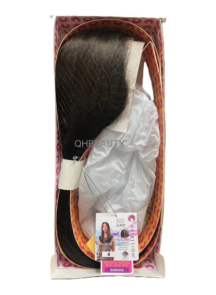 Obsession Synthetic Freedom Parting Plus HD Lace Straight Hair Wig - SORAYA