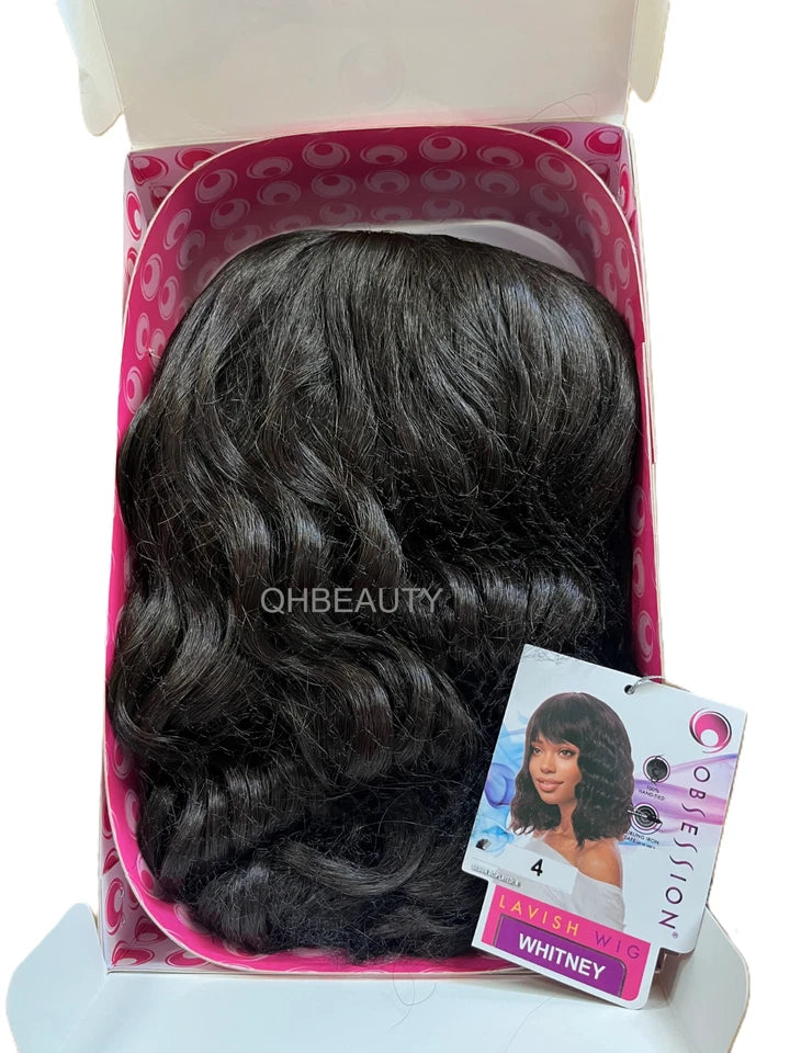 Obsession Synthetic Lavish 100 % Hand Tied Hair Wig - WHITNEY