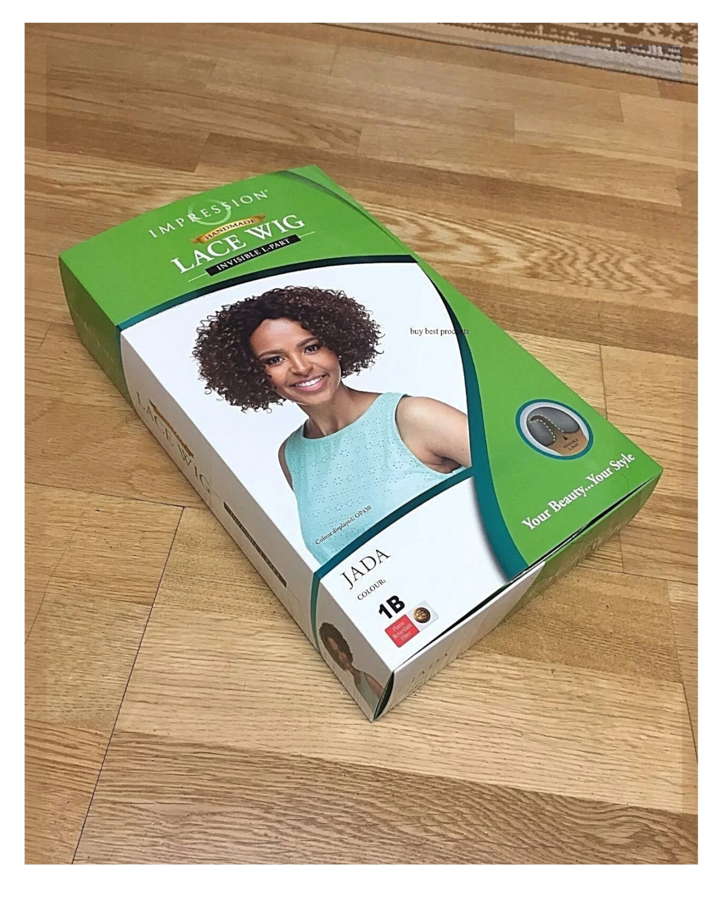 Impression invisible L Part Lace Curly Hair Wig JADA ( Freetress Equal Copy )