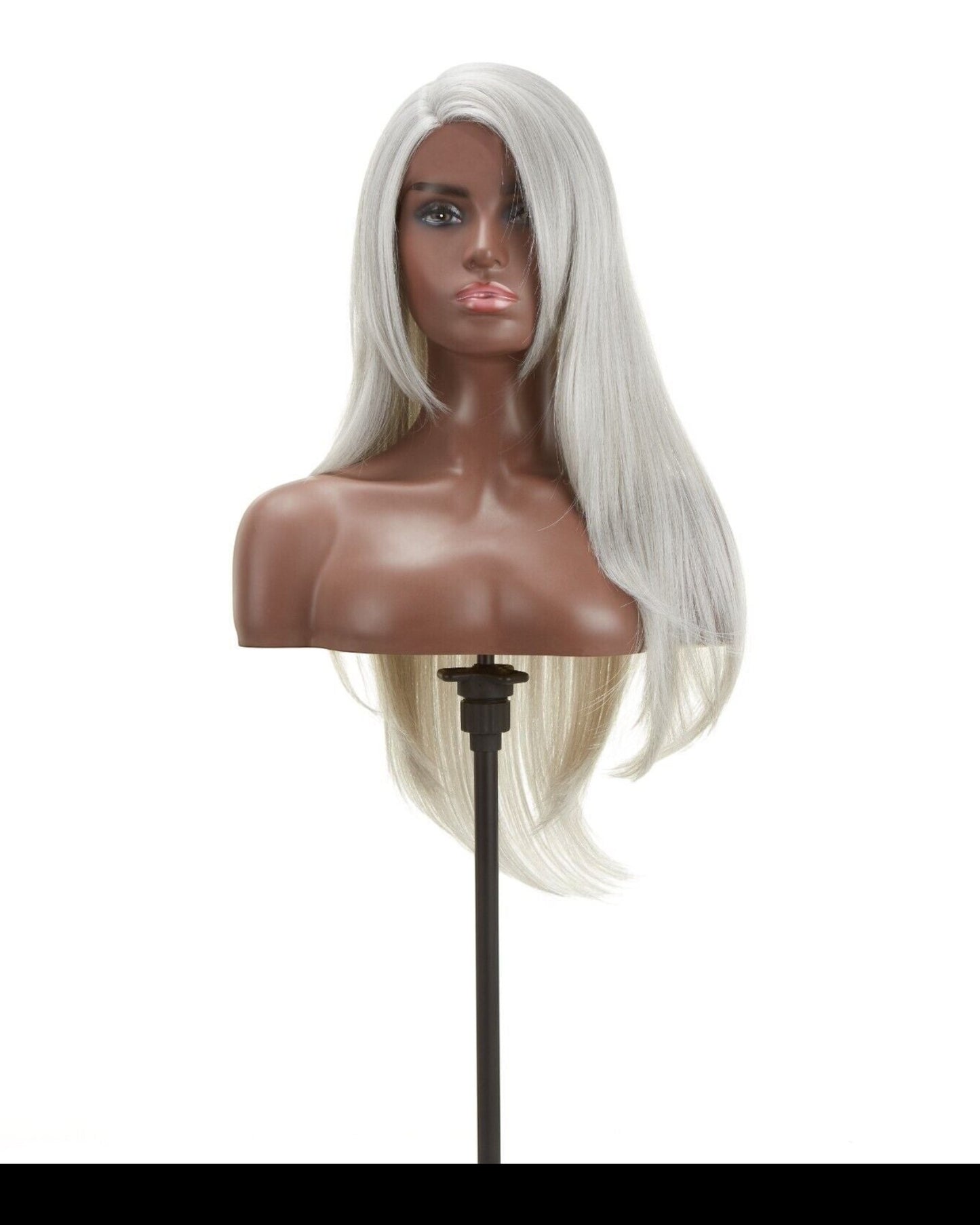 Impression Synthetic Invisible Part Long Straight Lace Front Hair Wig - Destiny