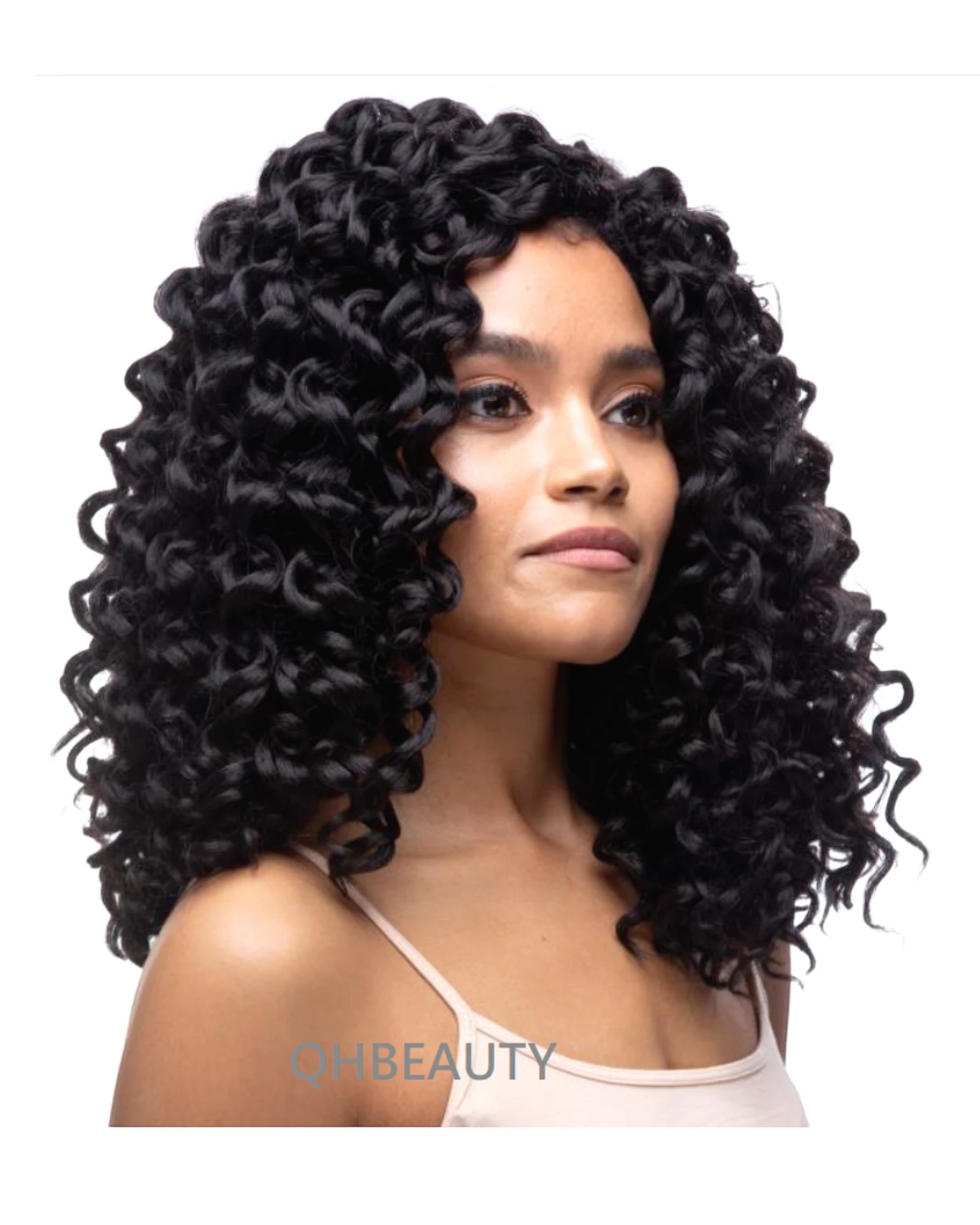Obsession Synthetic Crochet Braid Curly Hair Extension - Spanish Curl 14 INCH