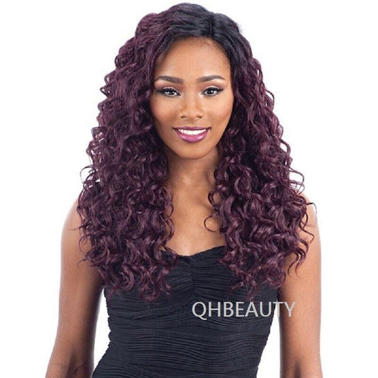 Freetress Equal Synthetic Freedom Part Long Curly Hair Wig – Freedom Part 104