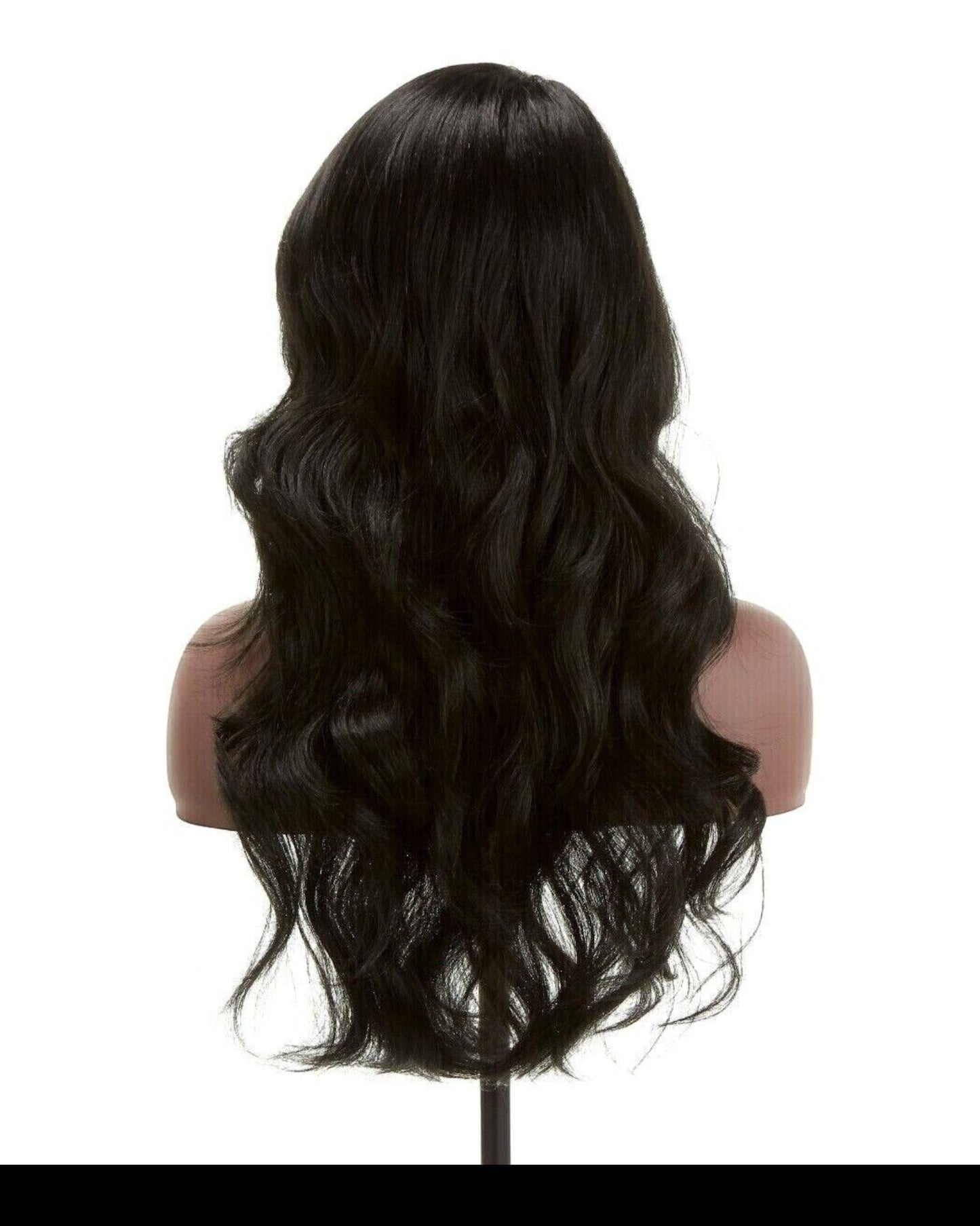 Impression Synthetic Invisible L Part Lace Curly Long Hair Wig - Daisy