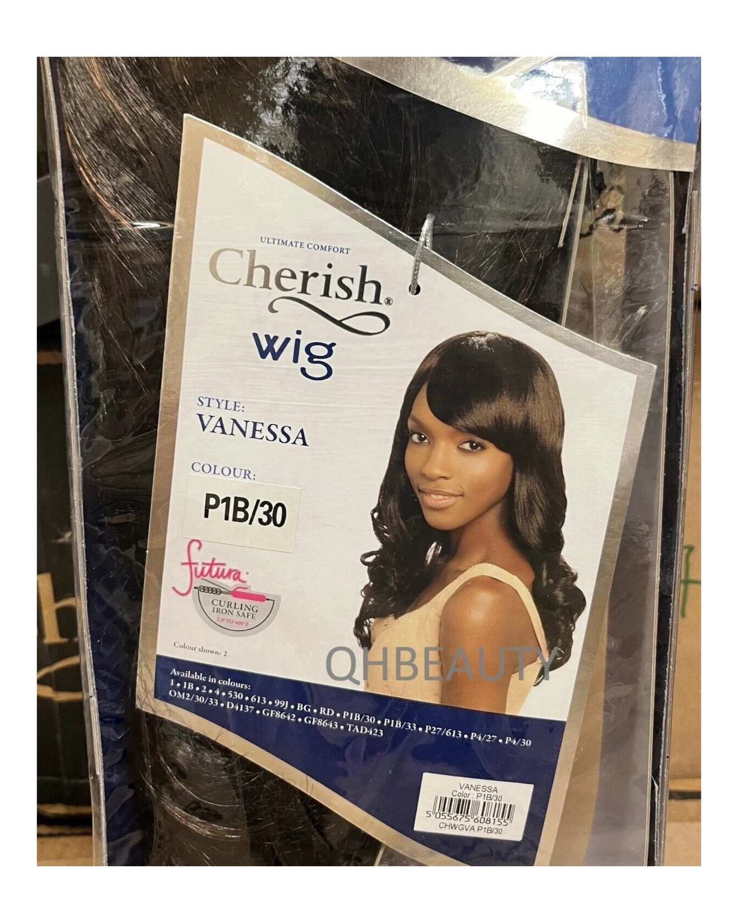 Cherish Synthetic Long Curly Natural Looking Easy Care Hair Wig - VANESSA
