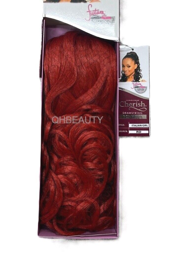 Cherish Synthetic Drawstring Long Curly Ponytail Hair Extension - ITALIAN GIRL