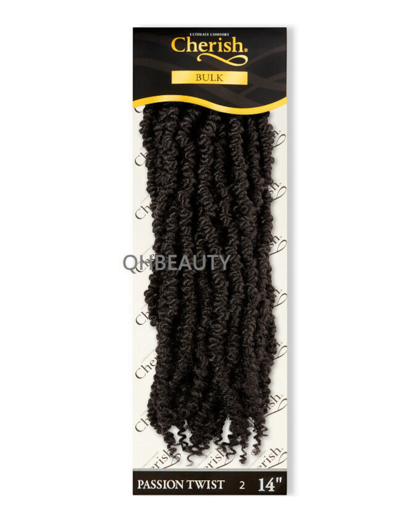 CHERISH SYNTHETIC PRE LOOPED BRAID CURLY HAIR EXTENSIONS - PASSION TWIST 14''