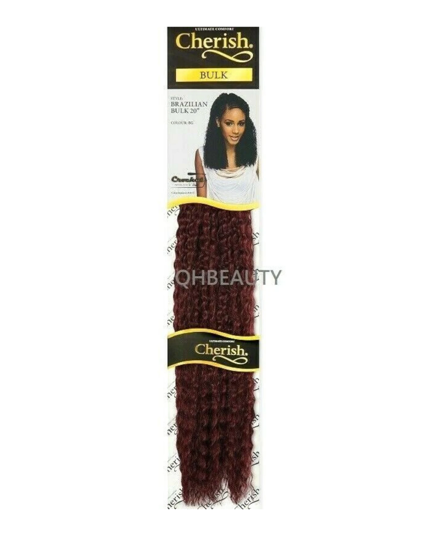 Cherish Synthetic Crochet Braid Curly Hair Extension Style - Brazilian Bulk 20"