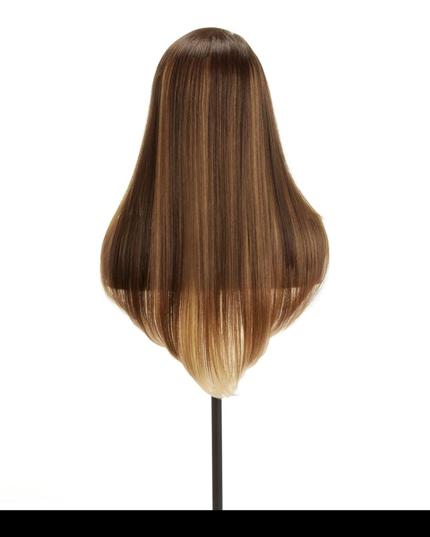 Impression Synthetic Invisible Part Long Straight Lace Front Hair Wig - Destiny