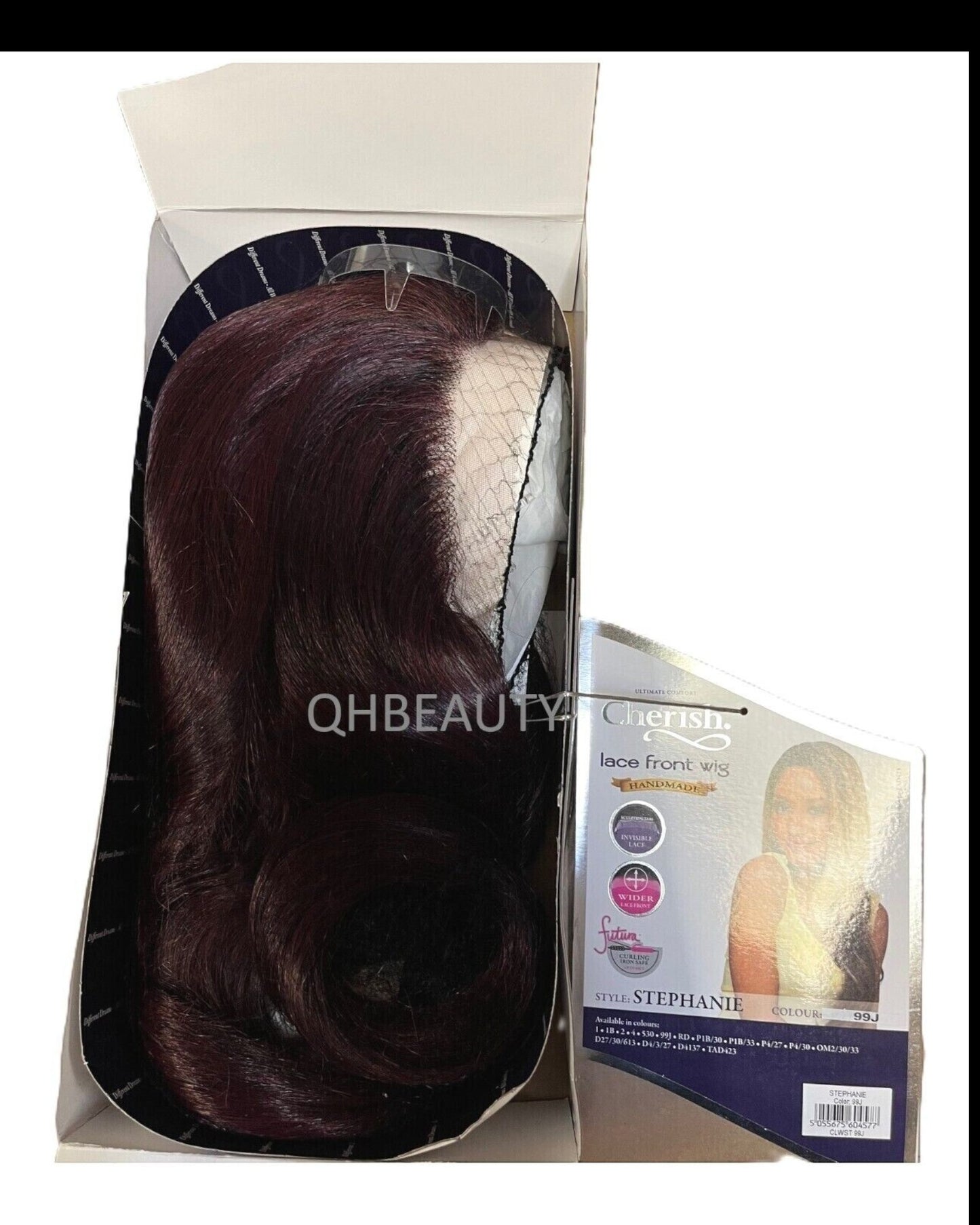 Cherish synthetic Curly Lace Front Long Straight Hair Wig - Stephanie