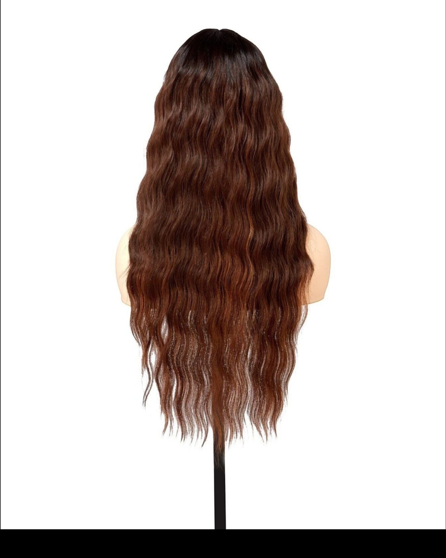 OBSESSION LACE FRONT HUMAN HAIR FUSION NATURAL BODWAVE CURLY HAIR WIG - CHELSEA