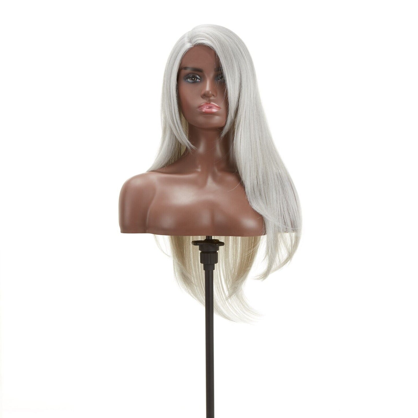 Impression Synthetic Invisible Part Long Straight Lace Front Hair Wig - Destiny