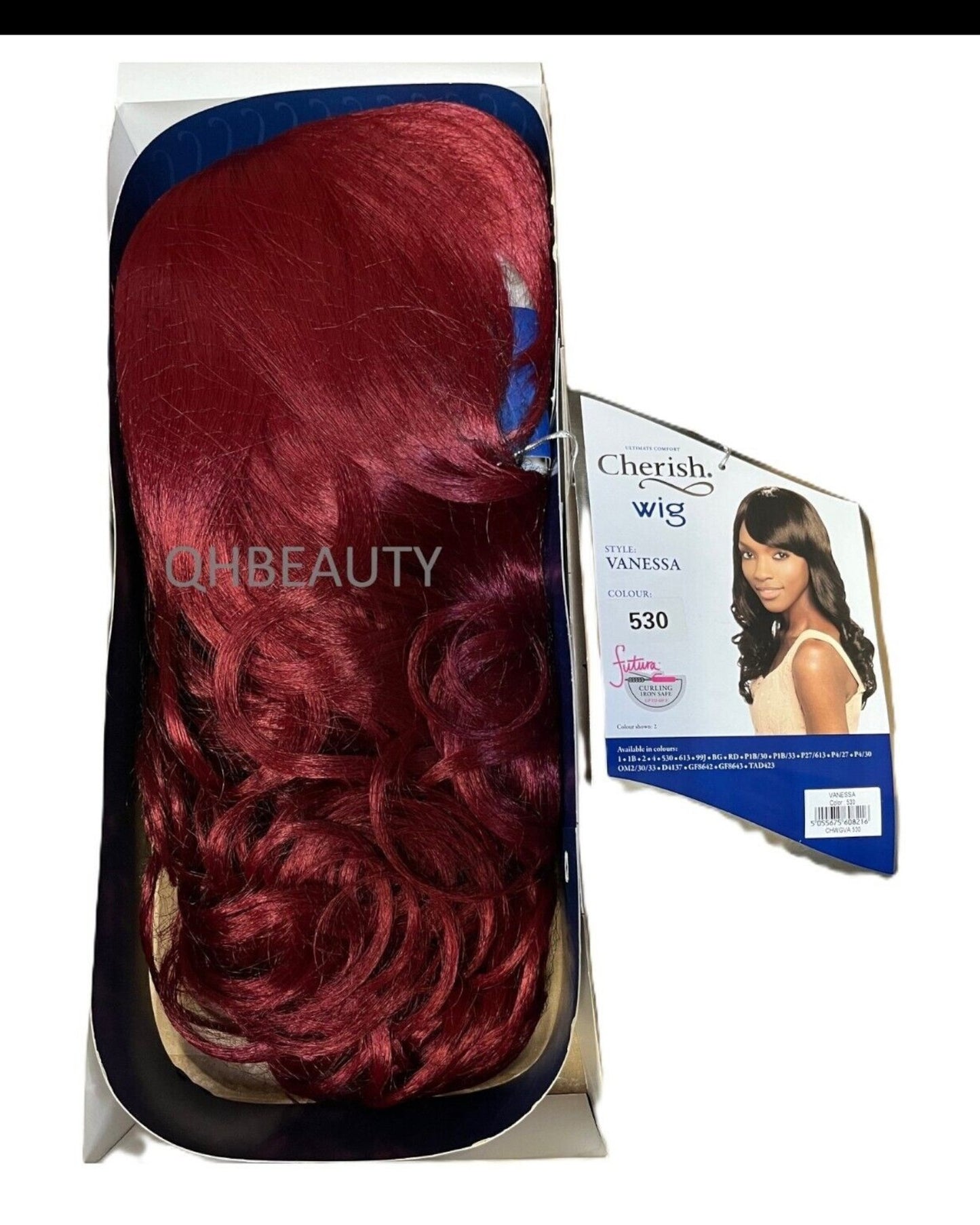 Cherish Synthetic Long Curly Natural Looking Easy Care Hair Wig - VANESSA