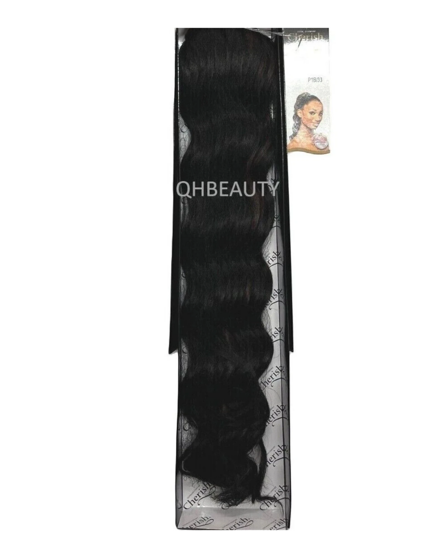 Cherish Synthetic Drawstring Long Curly Hair Extension Ponytail - New York Girl