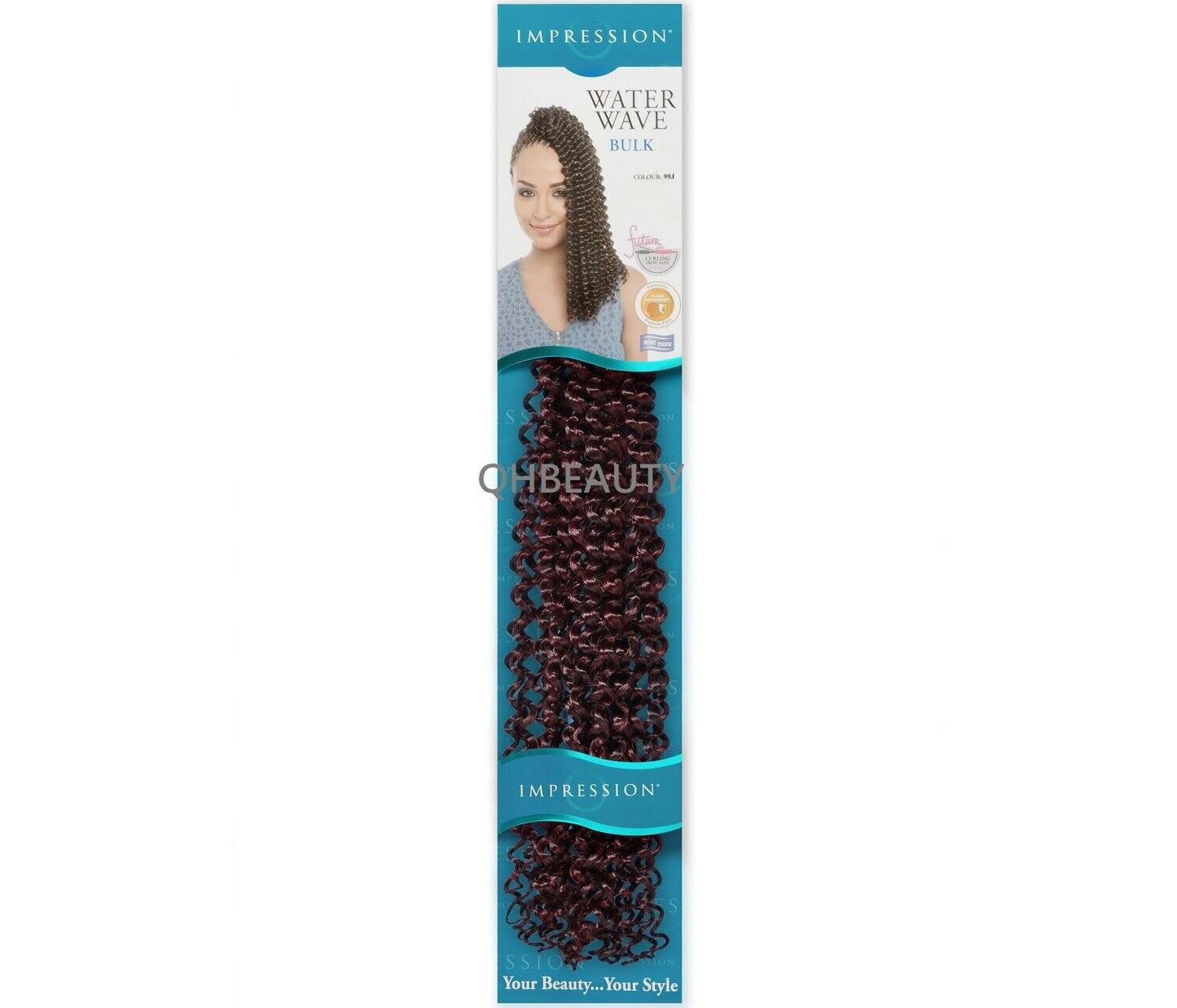 IMPRESSION SYNTHETIC HAIR EXTENSION BRAID - WATER WAVE 22'' ( FREETRESS COPY )