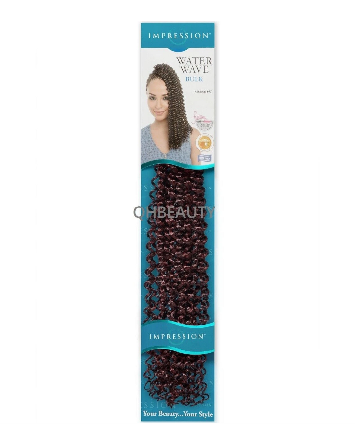 IMPRESSION SYNTHETIC HAIR EXTENSION BRAID - WATER WAVE 22''