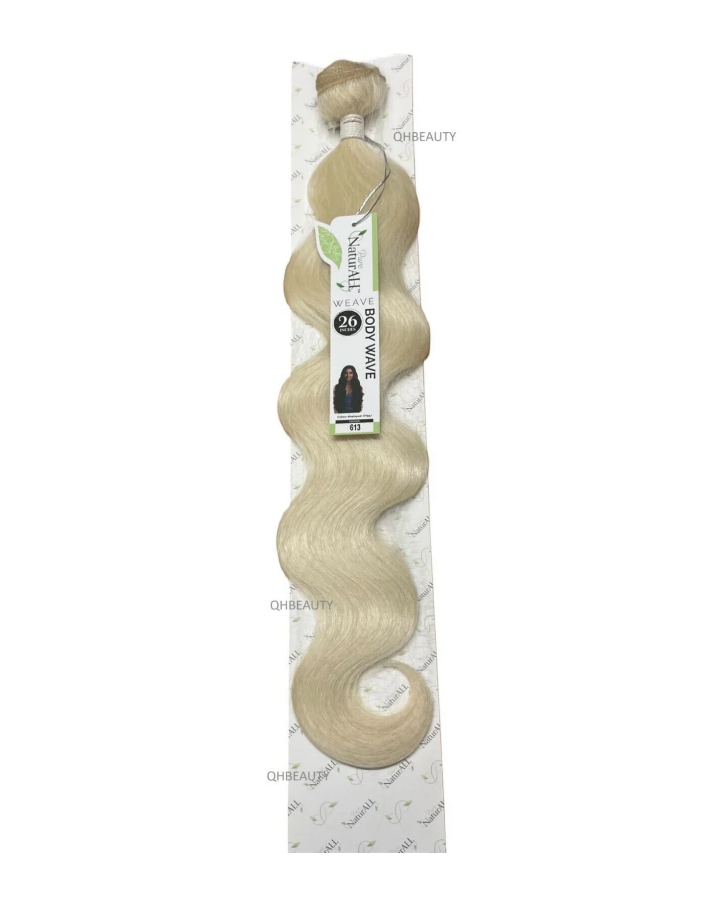 NaturALL SYNTHETIC LONG CURLY HAIR EXTENSION WEAVE -BODY WAVE 26 INCHES
