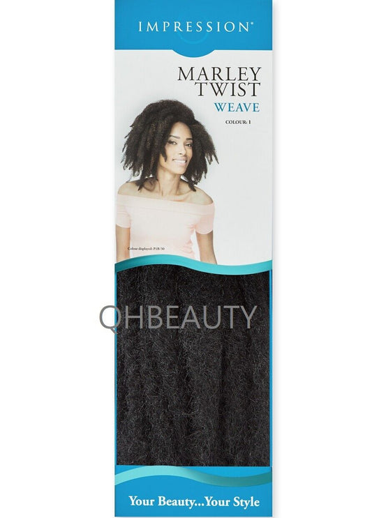 IMPRESSION SYNTHETIC AFRO CUBAN HAIR EXTENSIONS - MARLEY TWIST WEAVE