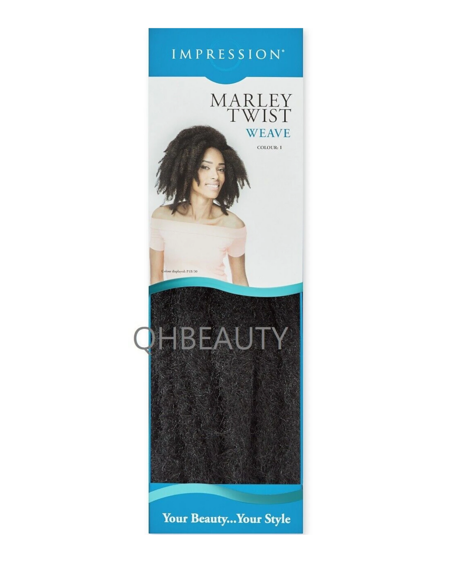 IMPRESSION SYNTHETIC AFRO CUBAN HAIR EXTENSIONS - MARLEY TWIST WEAVE