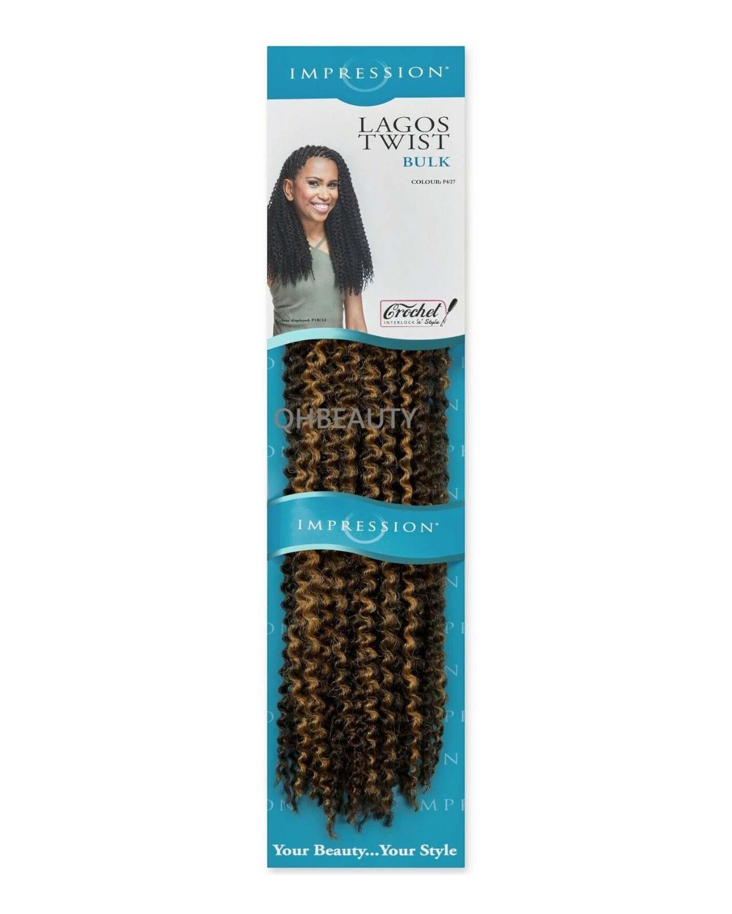 IMPRESSION SYNTHETIC HAIR EXTENSION BRAIDS -  LAGOS TWIST BULK