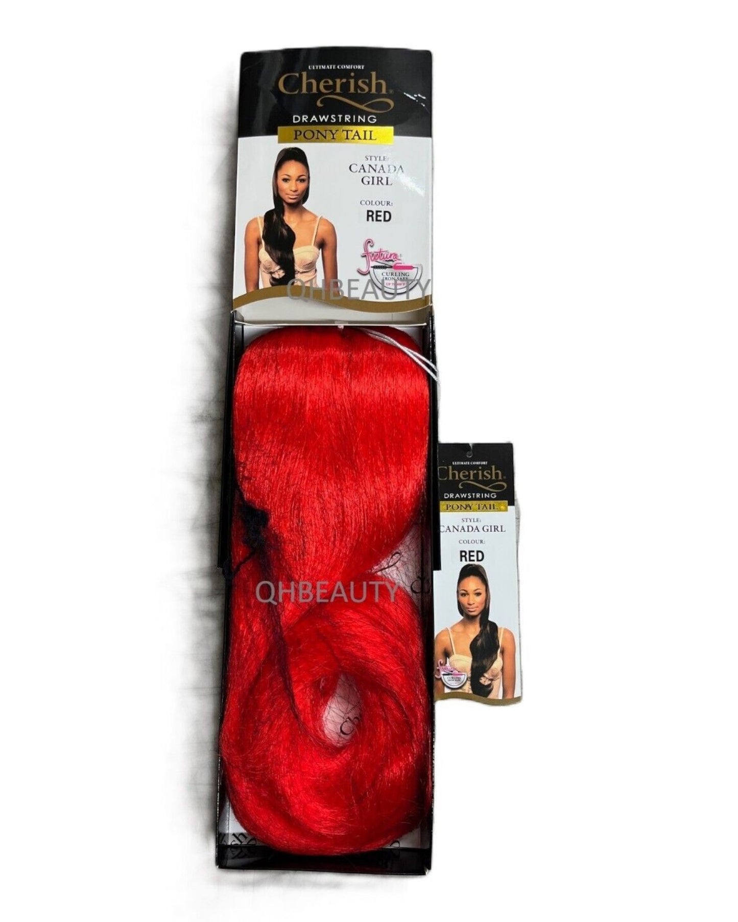 Cherish Synthetic Drawstring Long Curly Wavy Hair Ponytail - Canada Girl