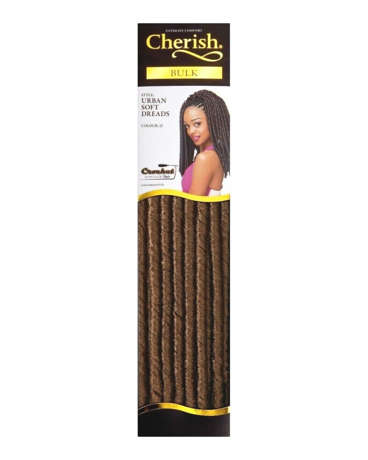 Cherish Synthetic Bulk Crochet Afro Hair Extension braid - URBAN SOFT DREAD