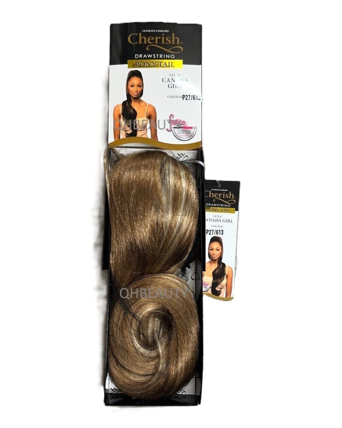 Cherish Synthetic Drawstring Long Curly Wavy Hair Ponytail - Canada Girl