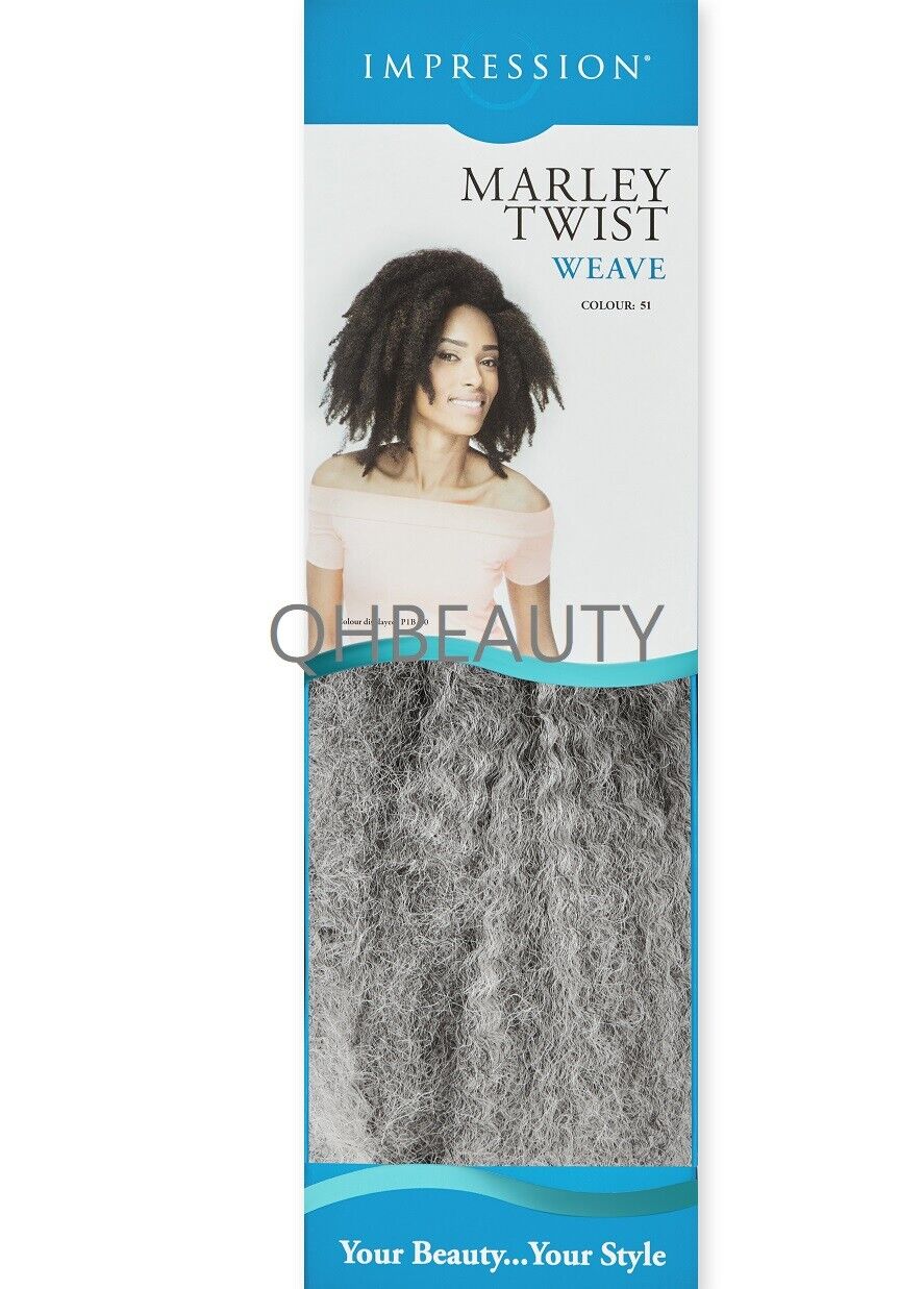 IMPRESSION SYNTHETIC AFRO CUBAN HAIR EXTENSIONS - MARLEY TWIST WEAVE