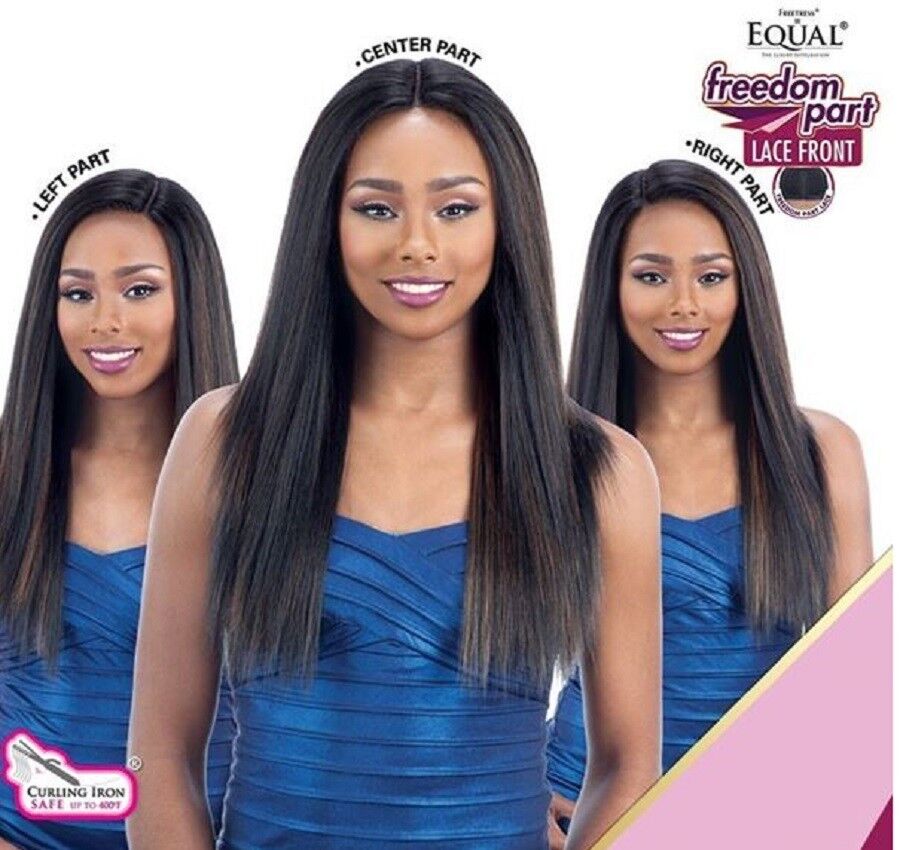FREETRESS EQUAL SYNTHETIC LACE FRONT LONG STRAIGHT HAIR WIG - FREEDOM PART 203