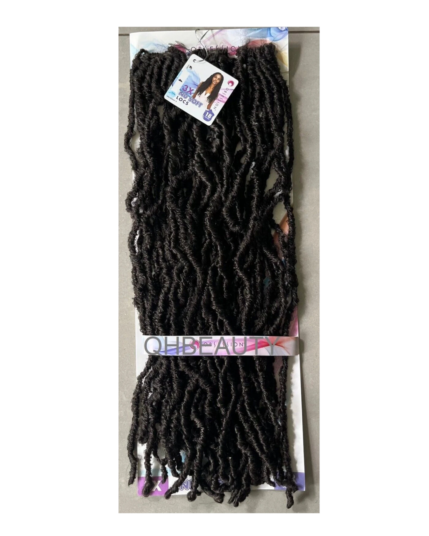Obsession Synthetic Crochet Pre Looped Braid Hair Extension - NU LOCS 18 INCH