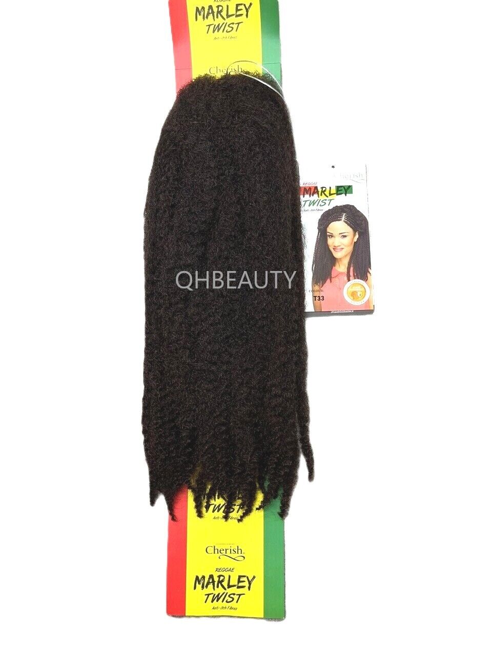 Cherish Synthetic Afro Kinky Cuban Anti itch Hair Extension  Marley Twist Braid