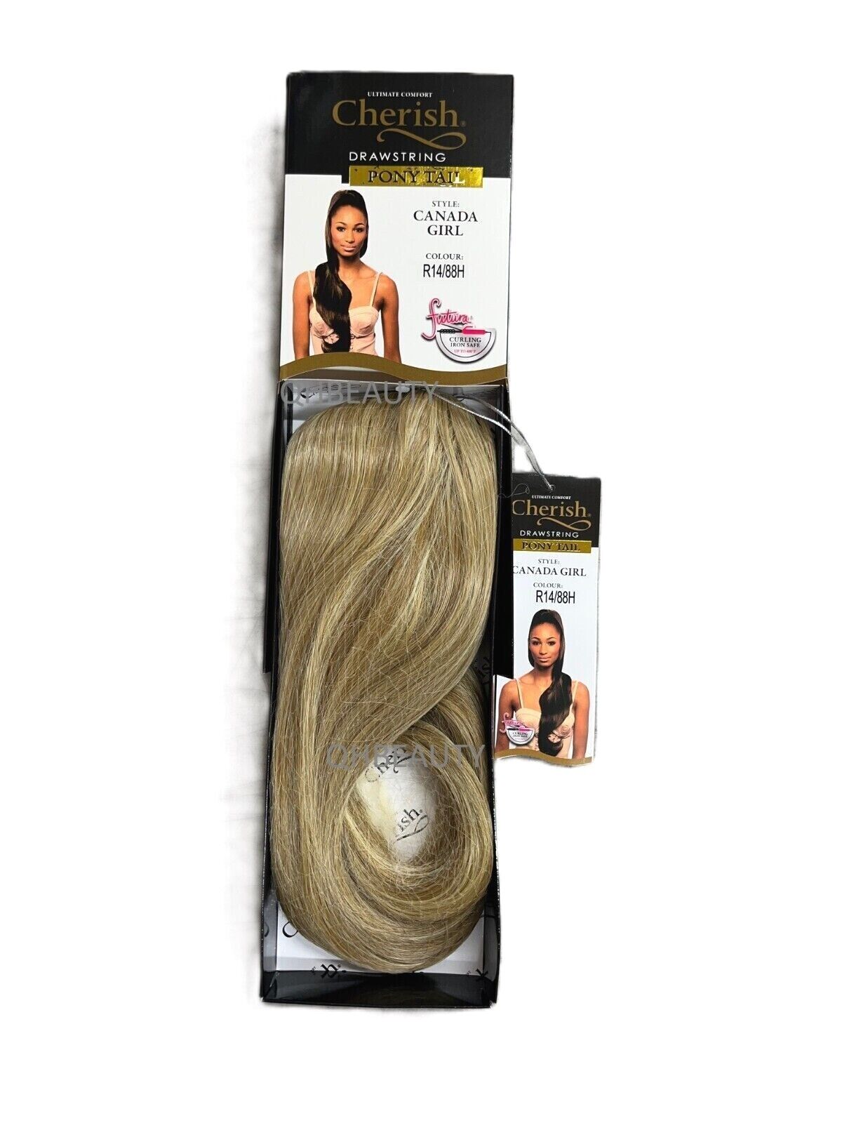 Cherish Synthetic Drawstring Long Curly Wavy Hair Ponytail - Canada Girl