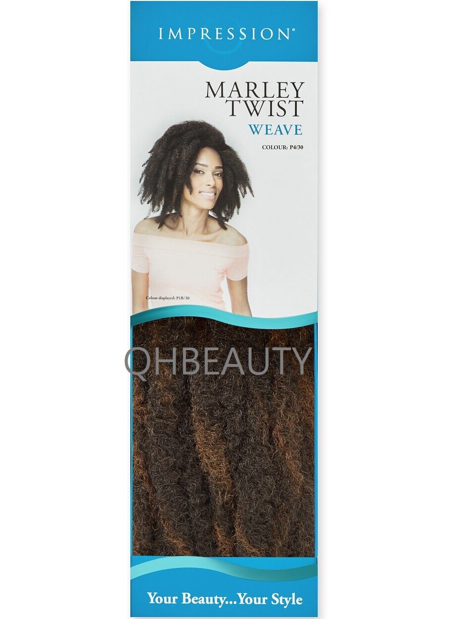 IMPRESSION SYNTHETIC AFRO CUBAN HAIR EXTENSIONS - MARLEY TWIST WEAVE