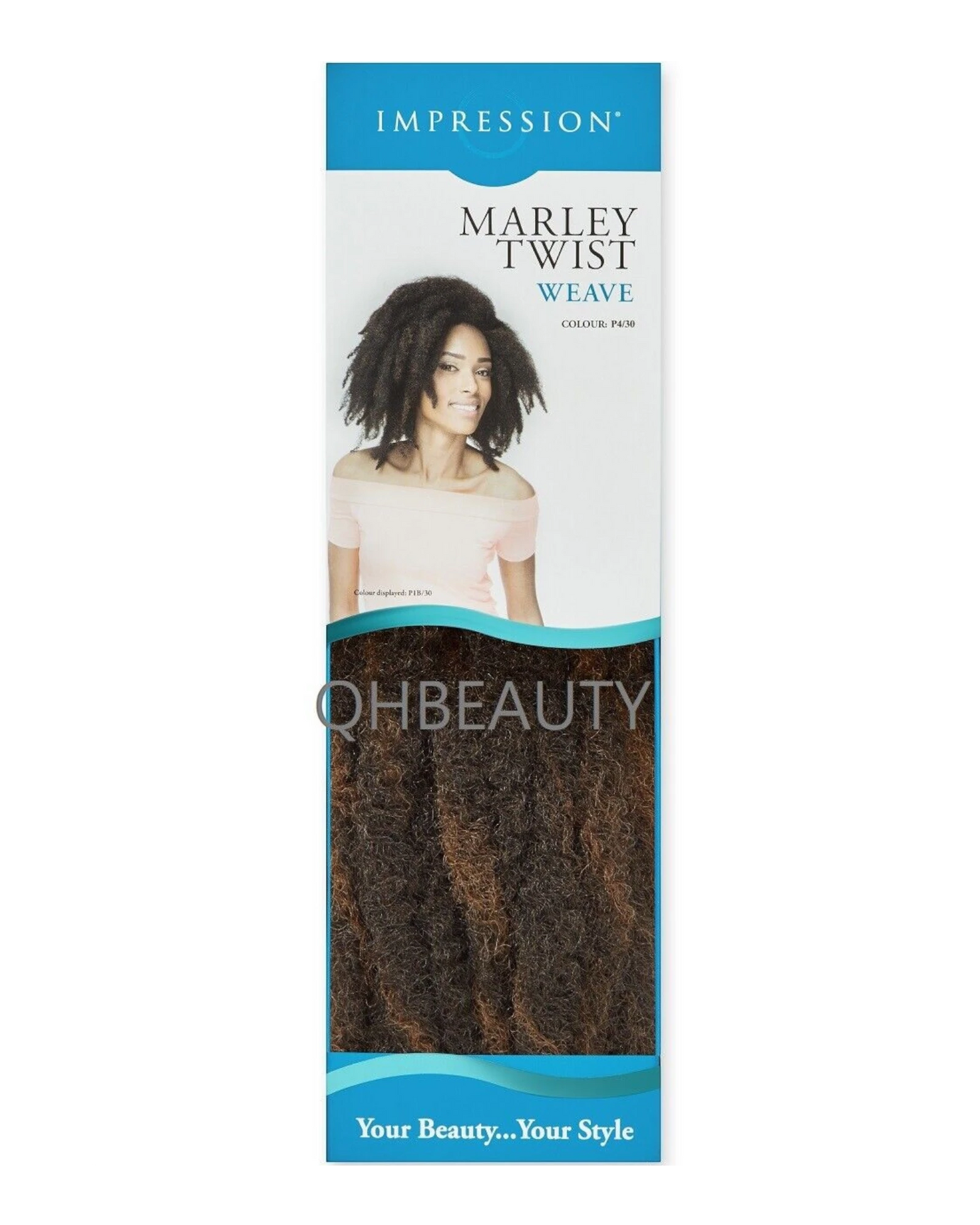 IMPRESSION SYNTHETIC AFRO CUBAN HAIR EXTENSIONS - MARLEY TWIST WEAVE