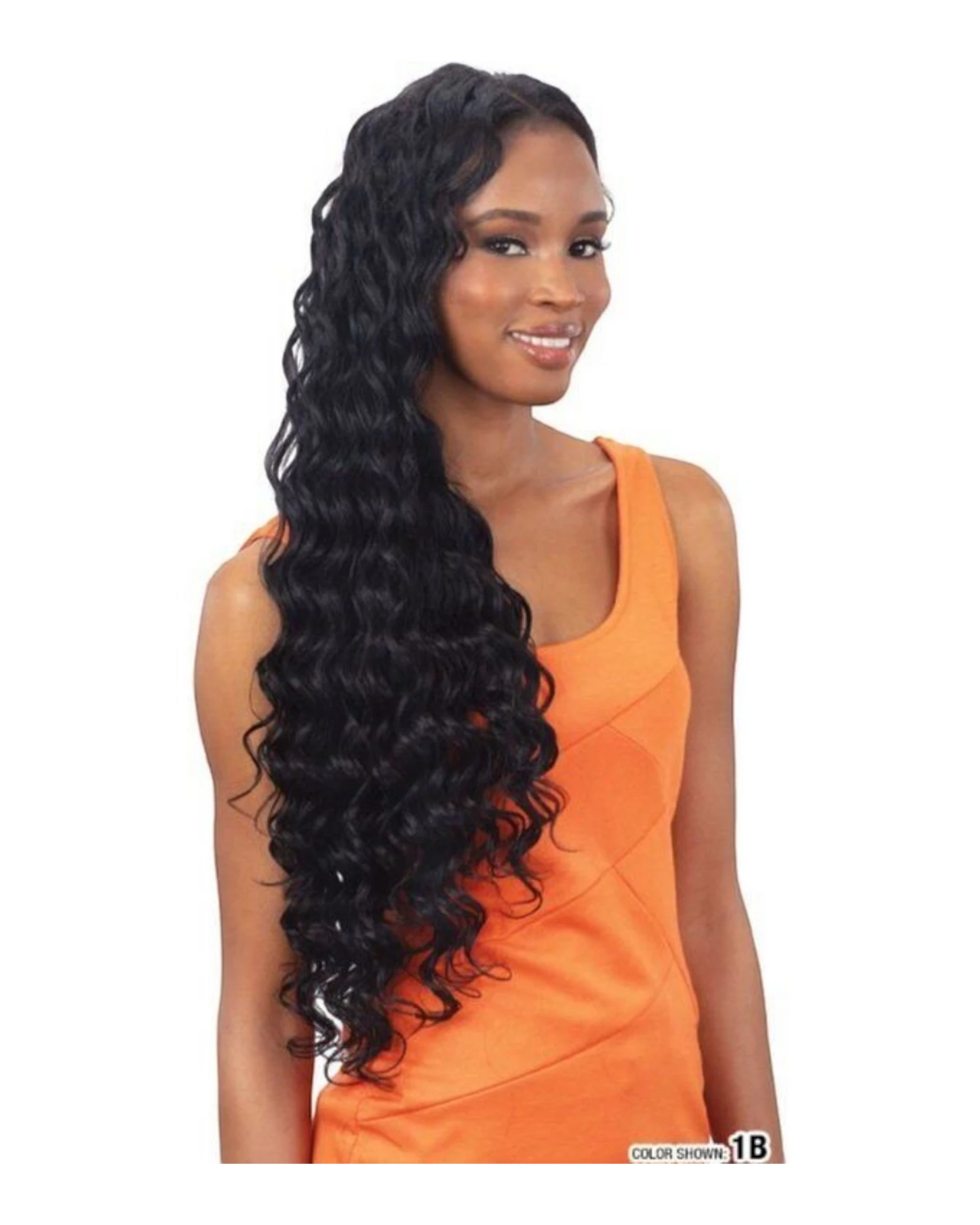 NaturALL SYNTHETIC CURLY LONG HAIR EXTENSION WEAVE - LOOSE DEEP 30 INCHES
