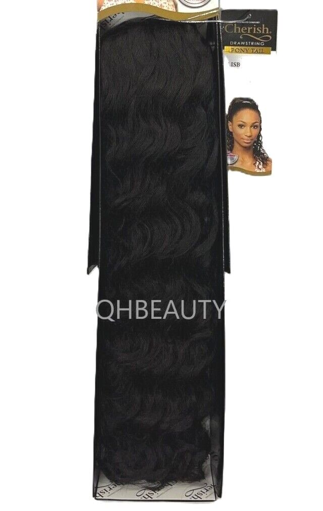 Cherish Synthetic Drawstring Curly Hair Extension Ponytail - Lisbon Girl