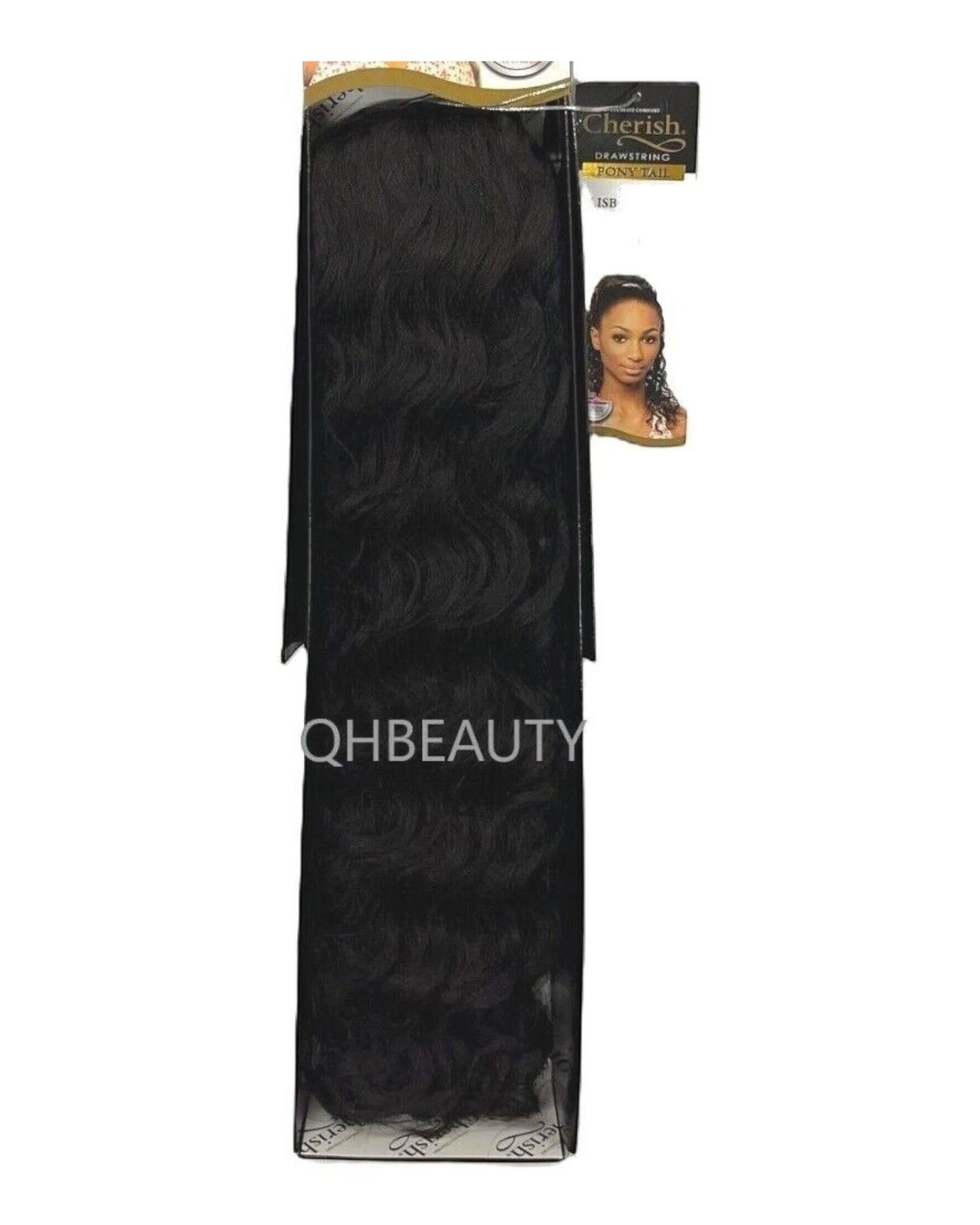 Cherish Synthetic Drawstring Curly Hair Extension Ponytail - Lisbon Girl