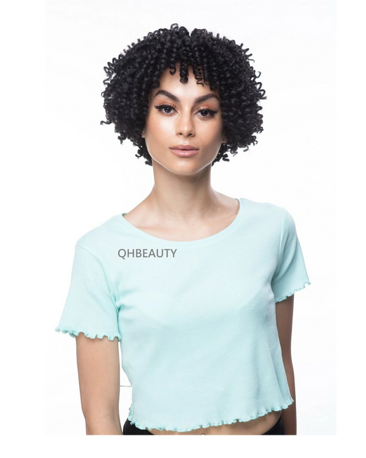 Obsession Synthetic Lavish Short Curly Hair Wig - IVANNA
