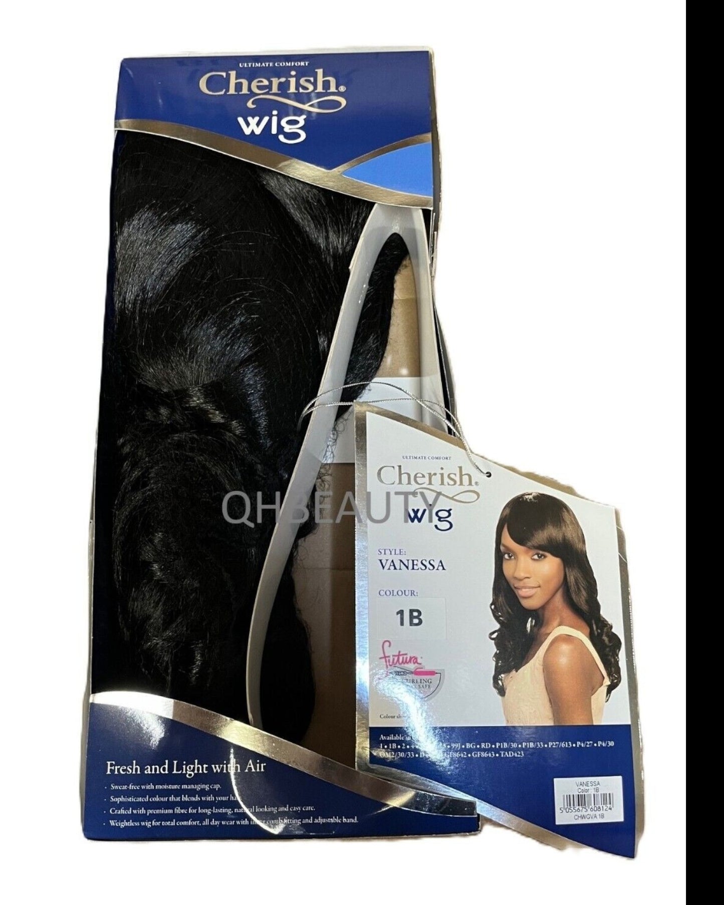 Cherish Synthetic Long Curly Natural Looking Easy Care Hair Wig - VANESSA