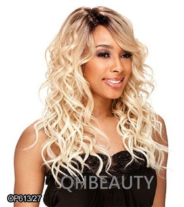 Freetress Equal Synthetic Lace Front Invisible Part Curly Hair Wig - LACE BENTLY