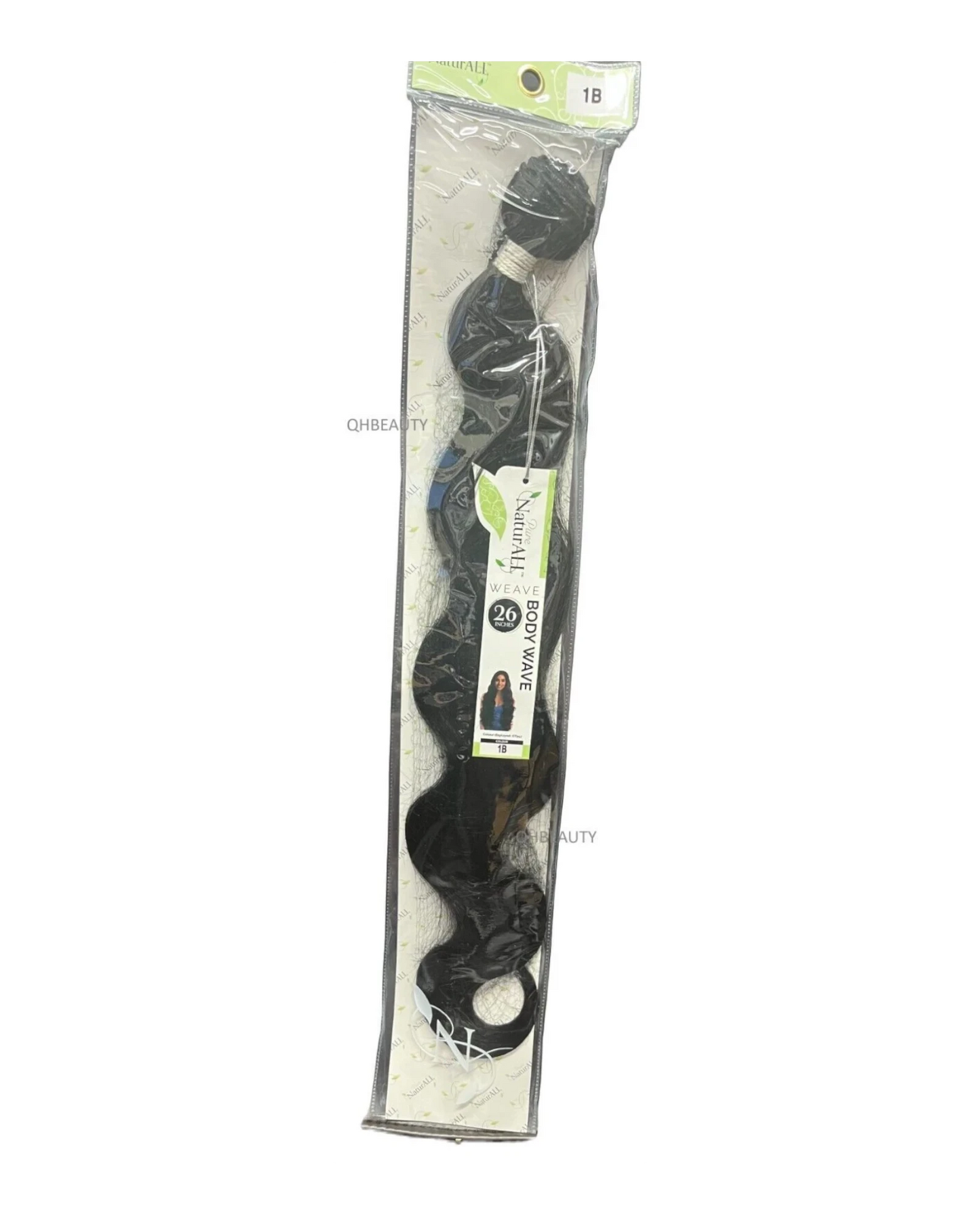 NaturALL SYNTHETIC LONG CURLY HAIR EXTENSION WEAVE -BODY WAVE 26 INCHES
