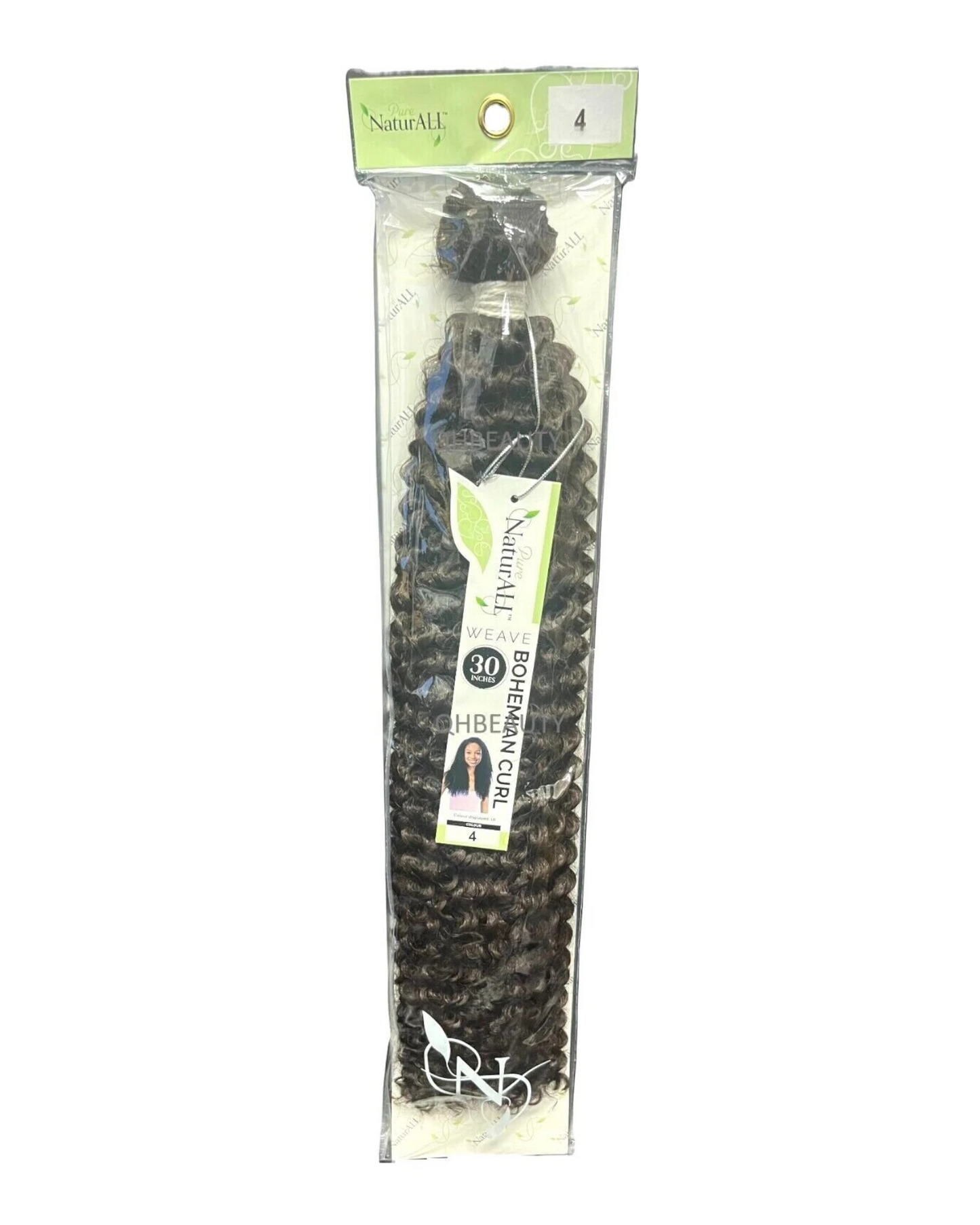 NaturALL SYNTHETIC CURLY HAIR EXTENSION WEAVE - BOHEMIAN CURL WEAVE 30 INCHES