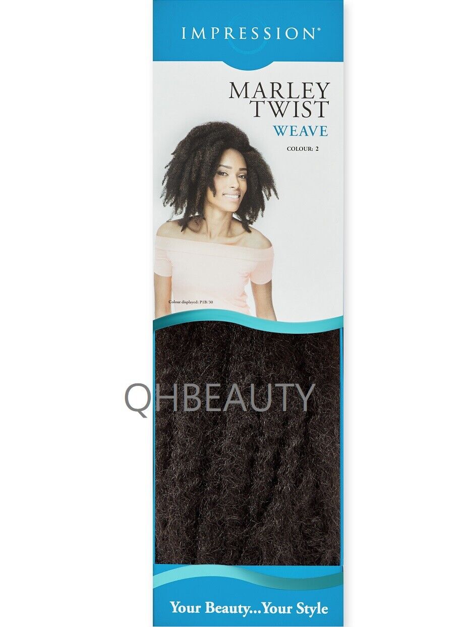 IMPRESSION SYNTHETIC AFRO CUBAN HAIR EXTENSIONS - MARLEY TWIST WEAVE